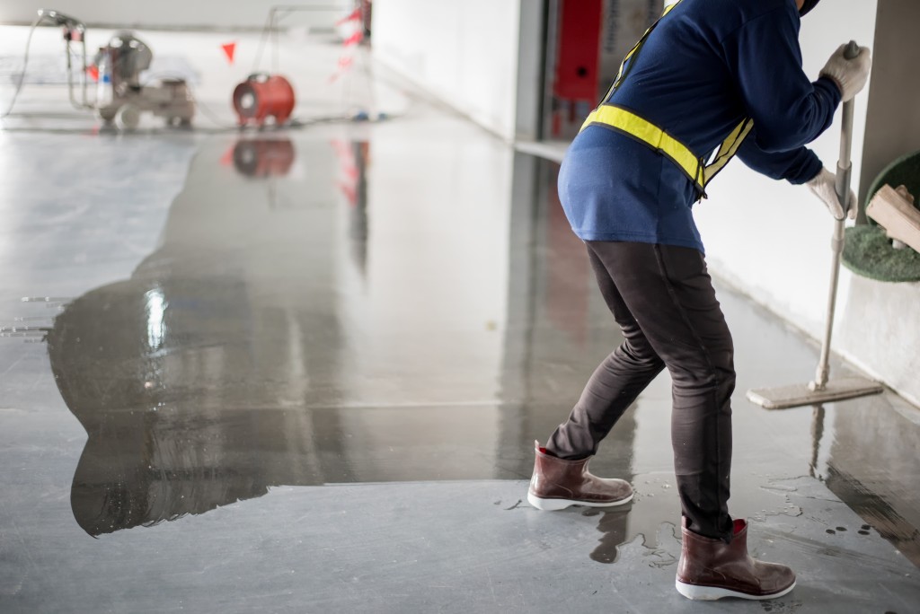 concrete floor sealing