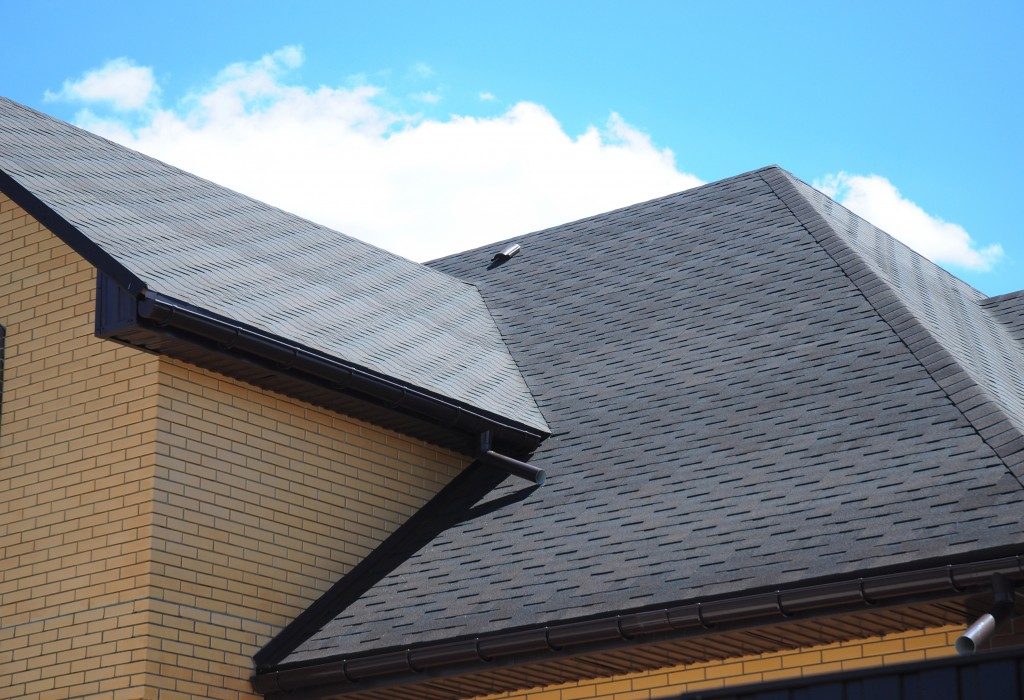 dark gray roofing