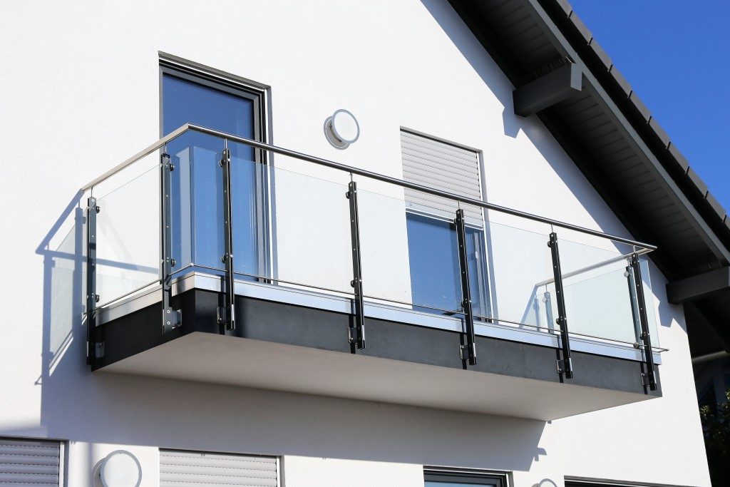stainless steel balcony