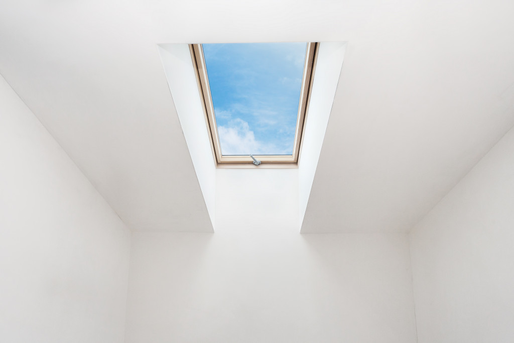 Skylights that provide natural light during daytime